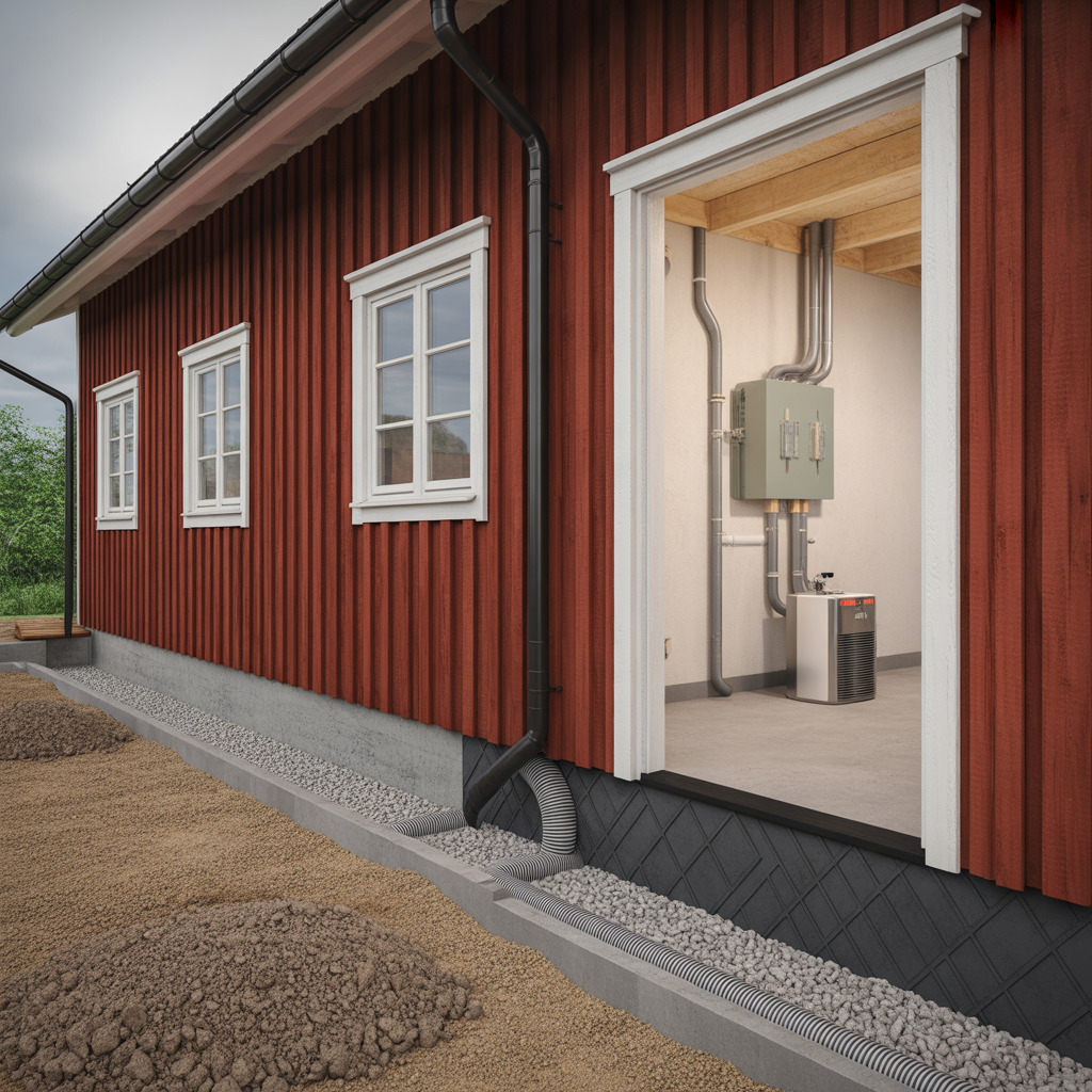 renovera kallare checklista for dranering fukt och el